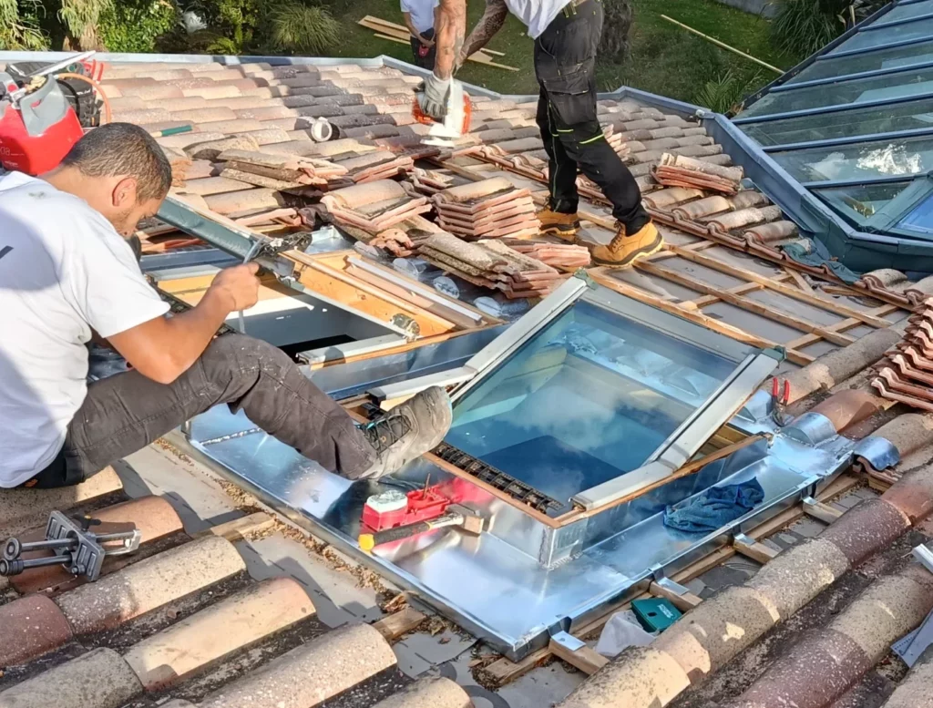 abergement de quatre VELUX à Biarritz