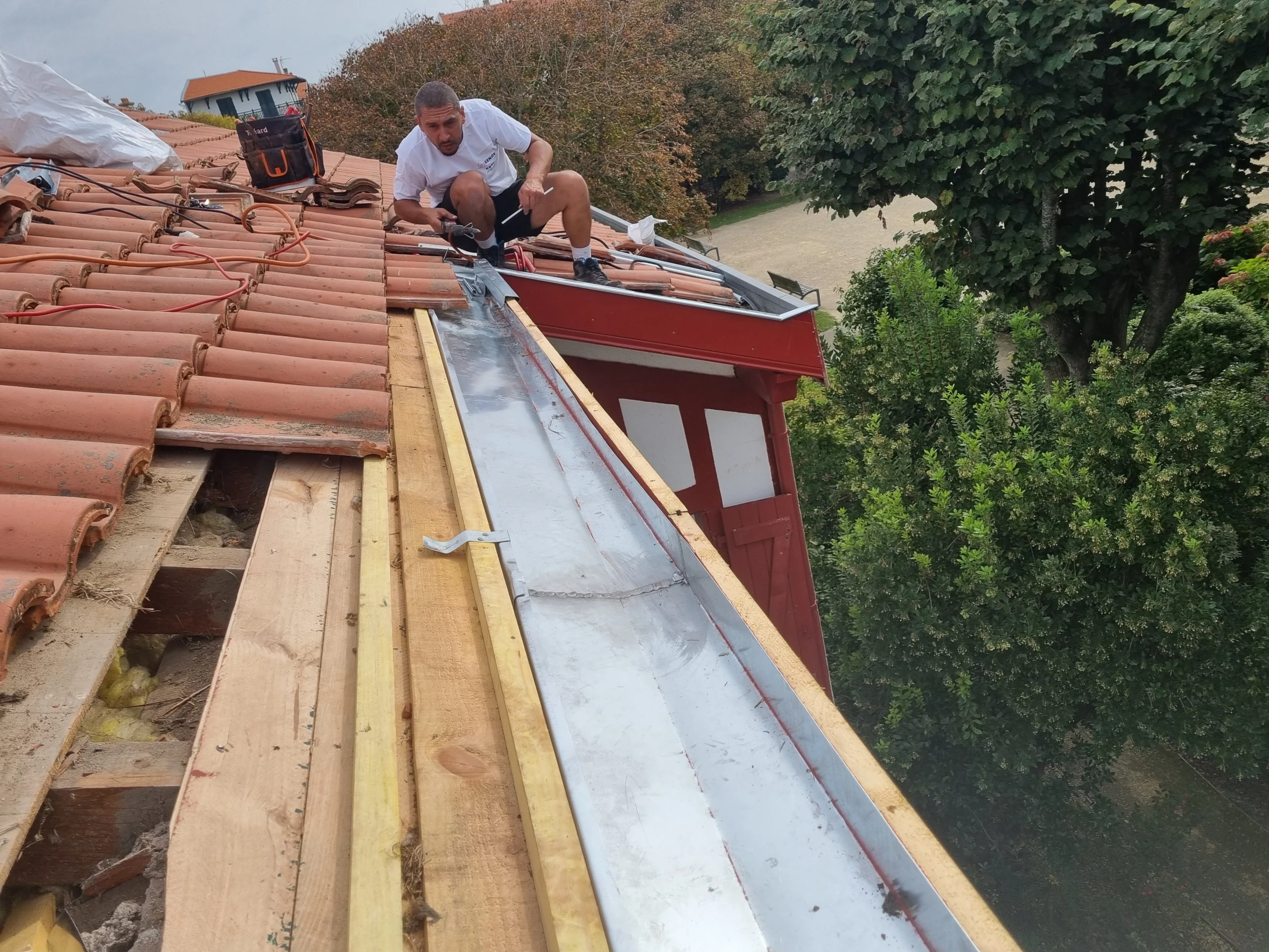 Remplacement rive et cheneau