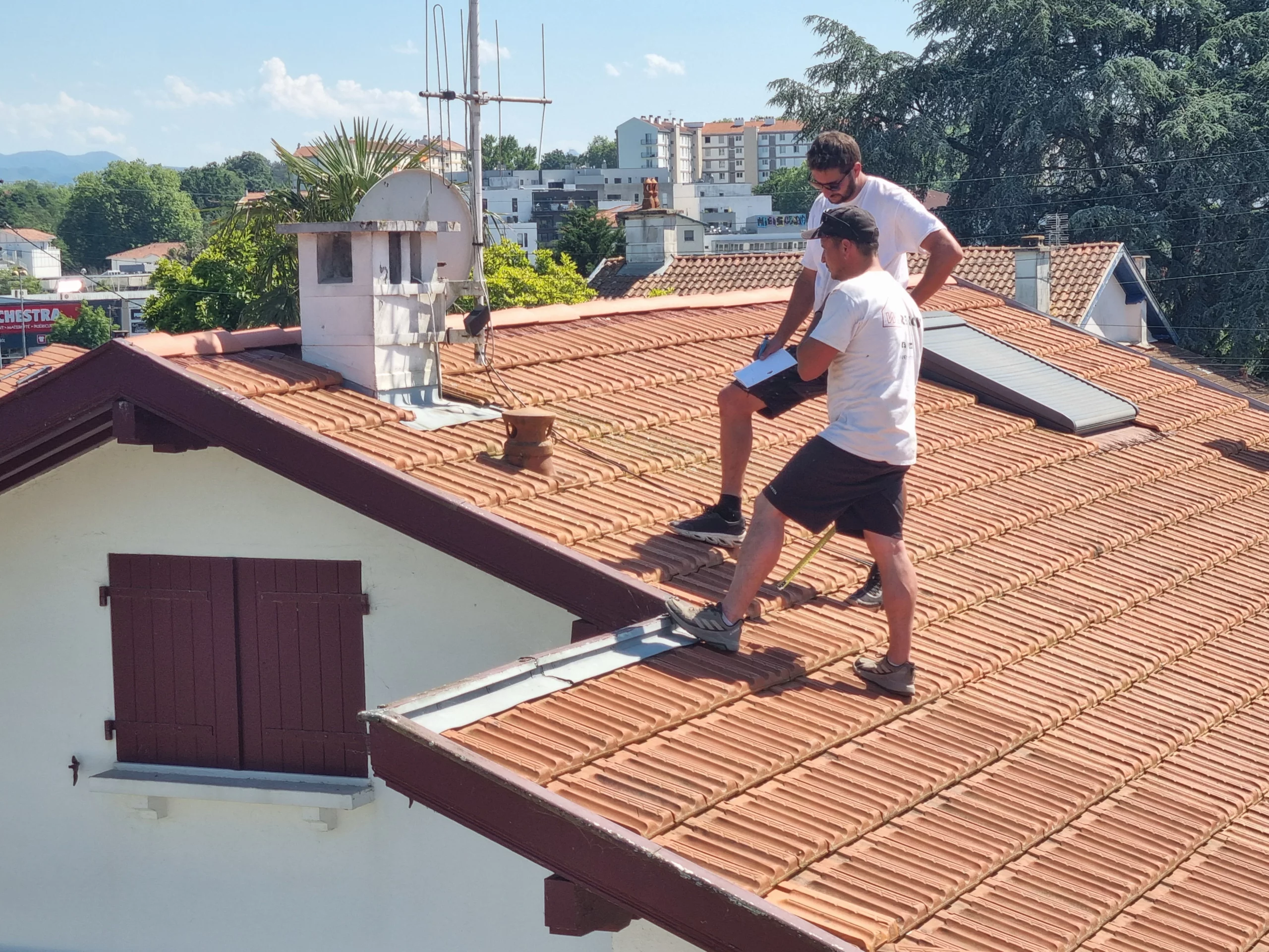 Changement de toiture et travaux de zinguerie à Anglet