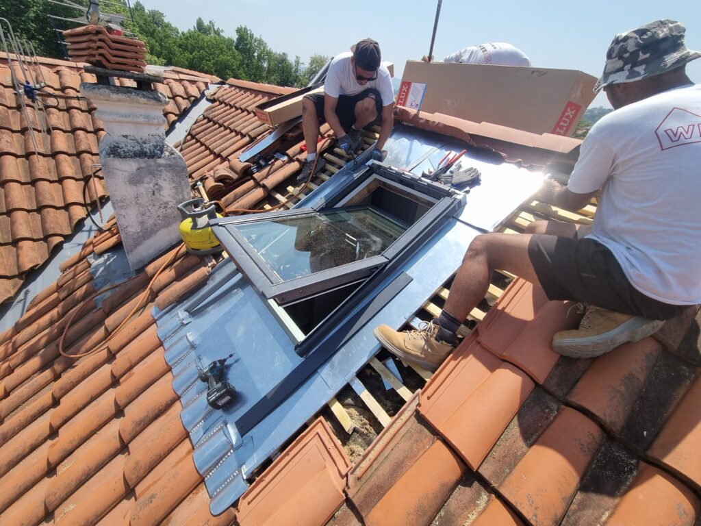 chantier VELUX Saint Jean de Luz