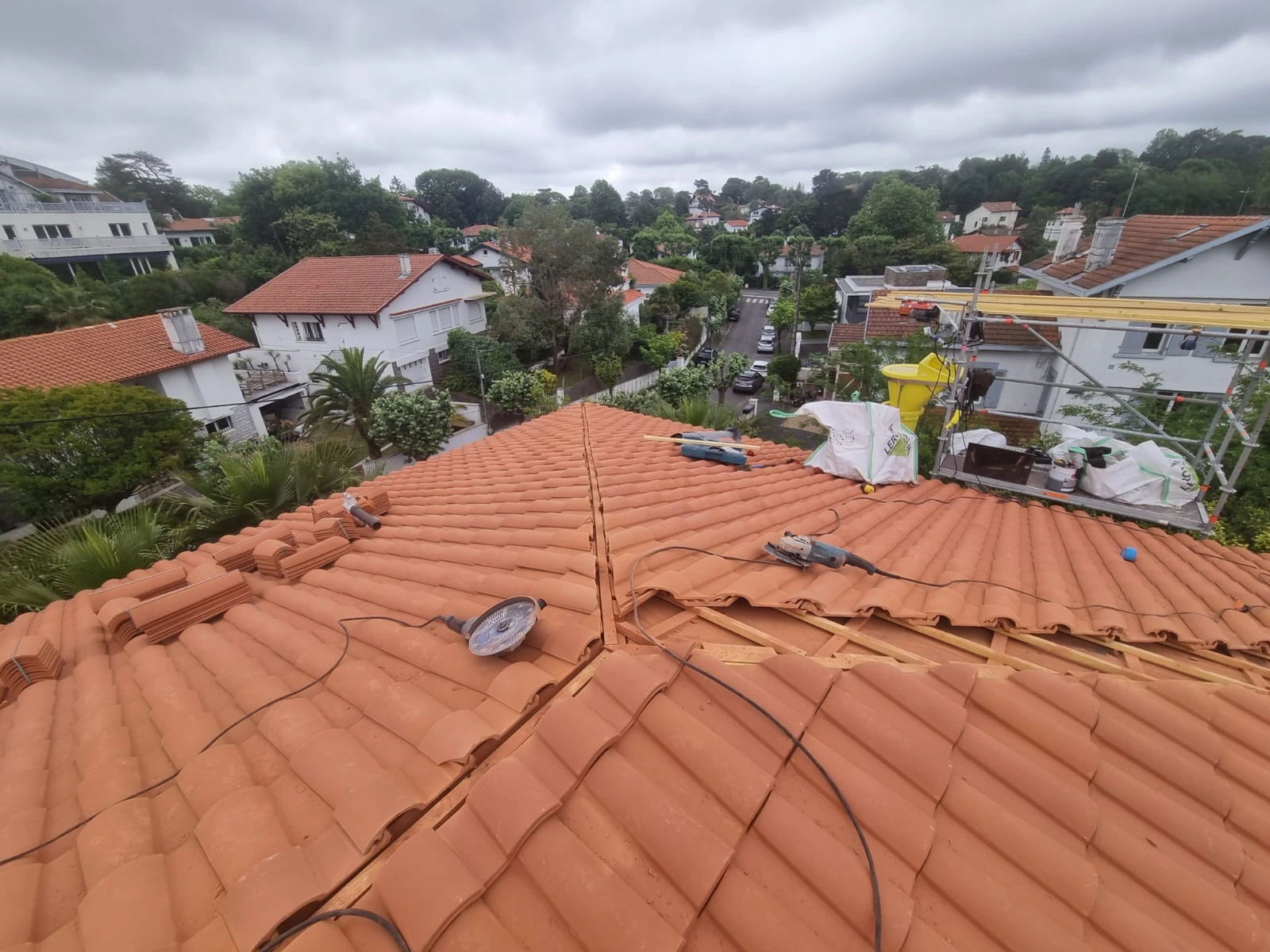 changement toiture/zinguerie biarritz