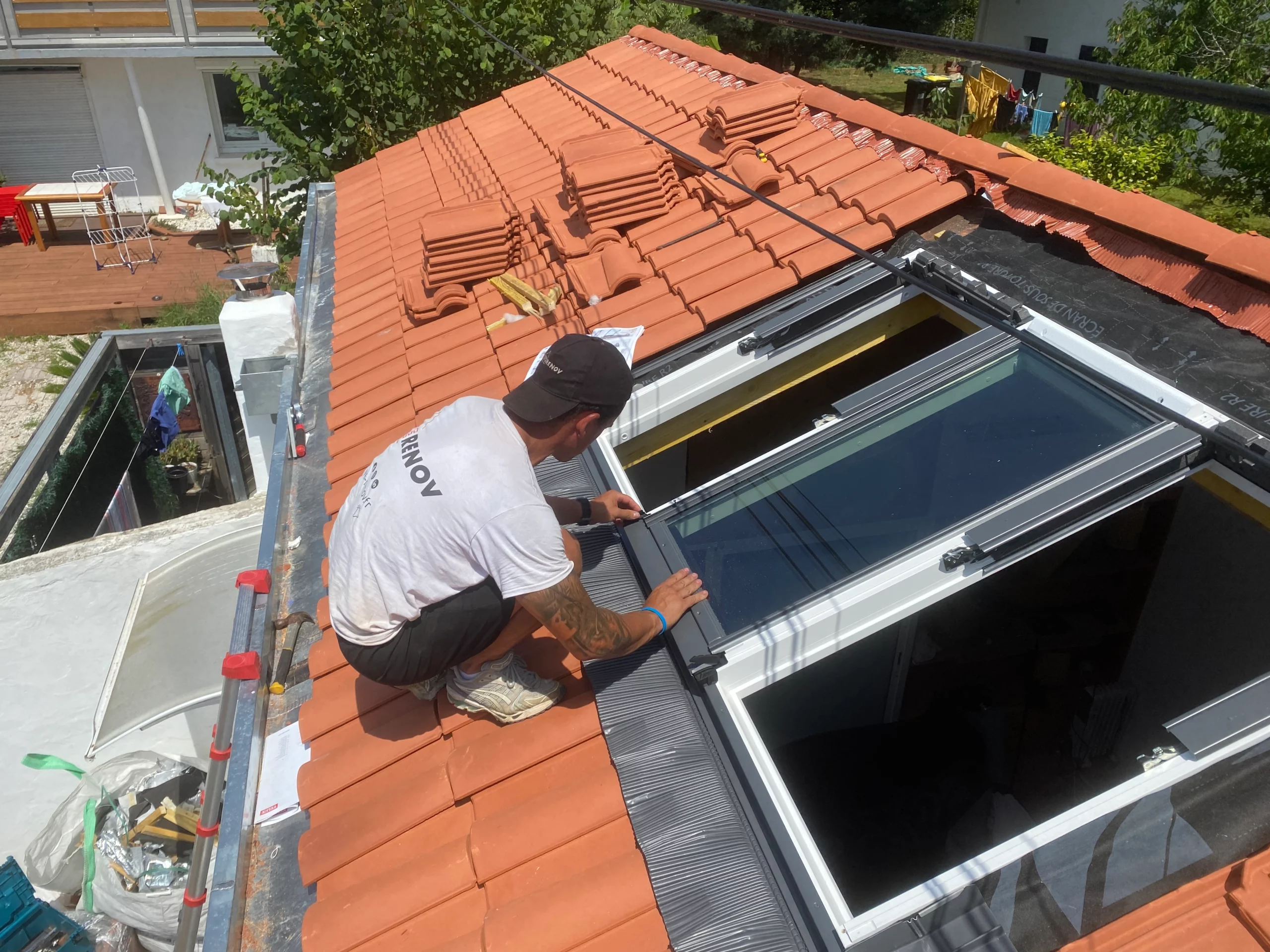 Création verrière VELUX à anglet